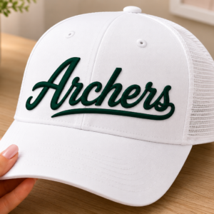 White Archers hat
